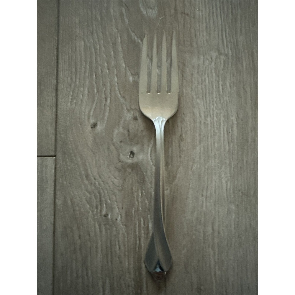 Oneida TRIBECA *1 Medium Cold Meat Serving Fork*‎ 8 1/4" Satin  Stainless